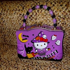 Hello kitty x Halloween tin purse BNWST VHTF RARE SOLD OUT LIMITED EDITION